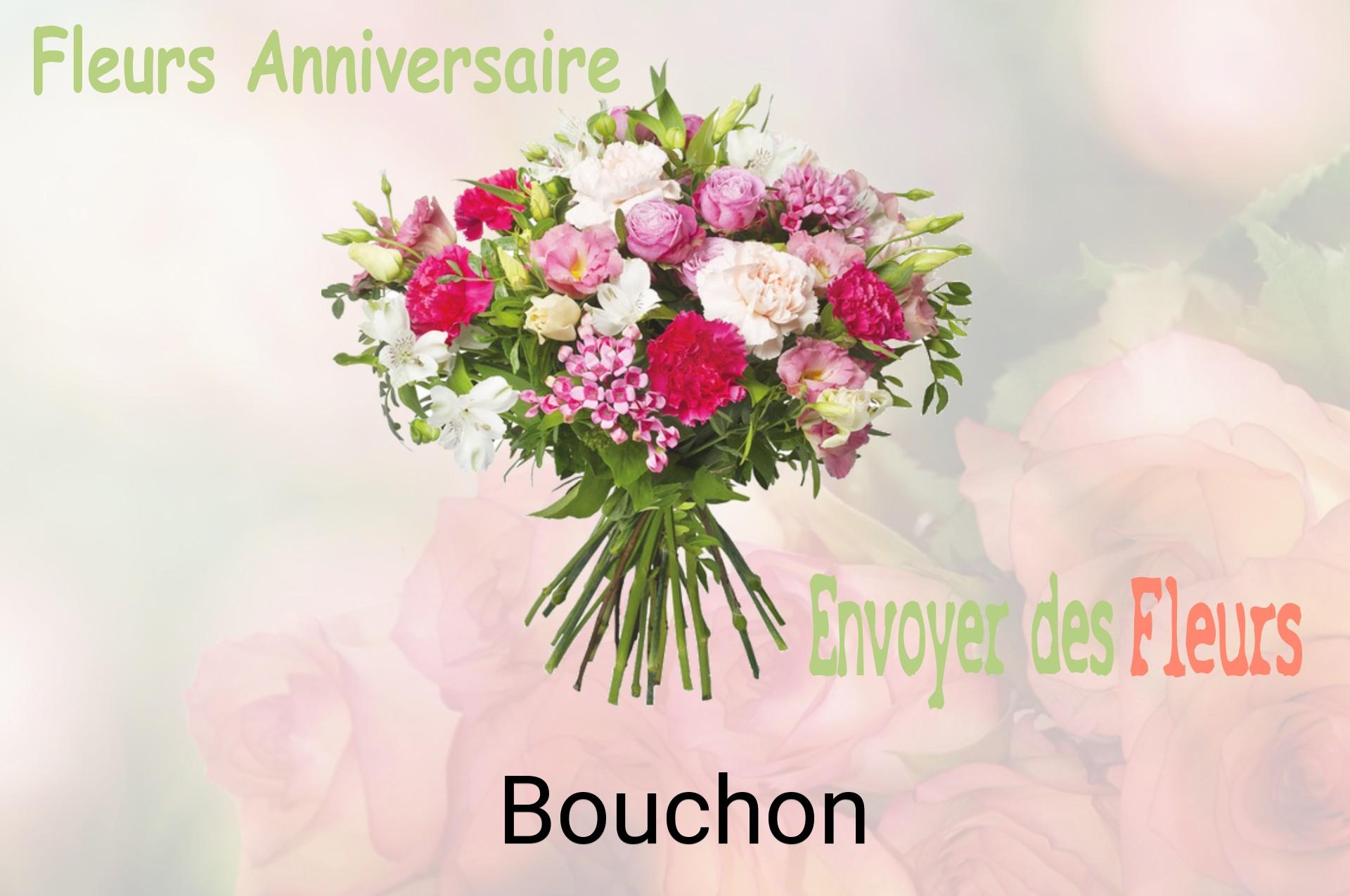 Bouquet de fleurs d’anniversaire livré à Bouchon